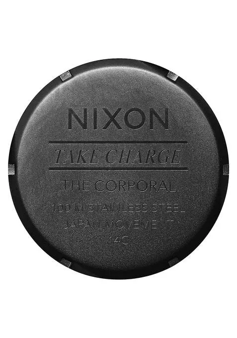 Nixon Corporal Stainless Steel Watch - All Black