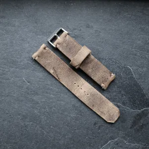 No. 44 AVIATOR Leather Vintage Watch Straps - Wild African Kudu