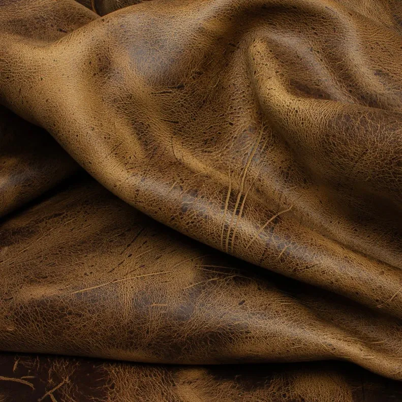 No. 44 AVIATOR Leather Watch Straps - Wild African Kudu