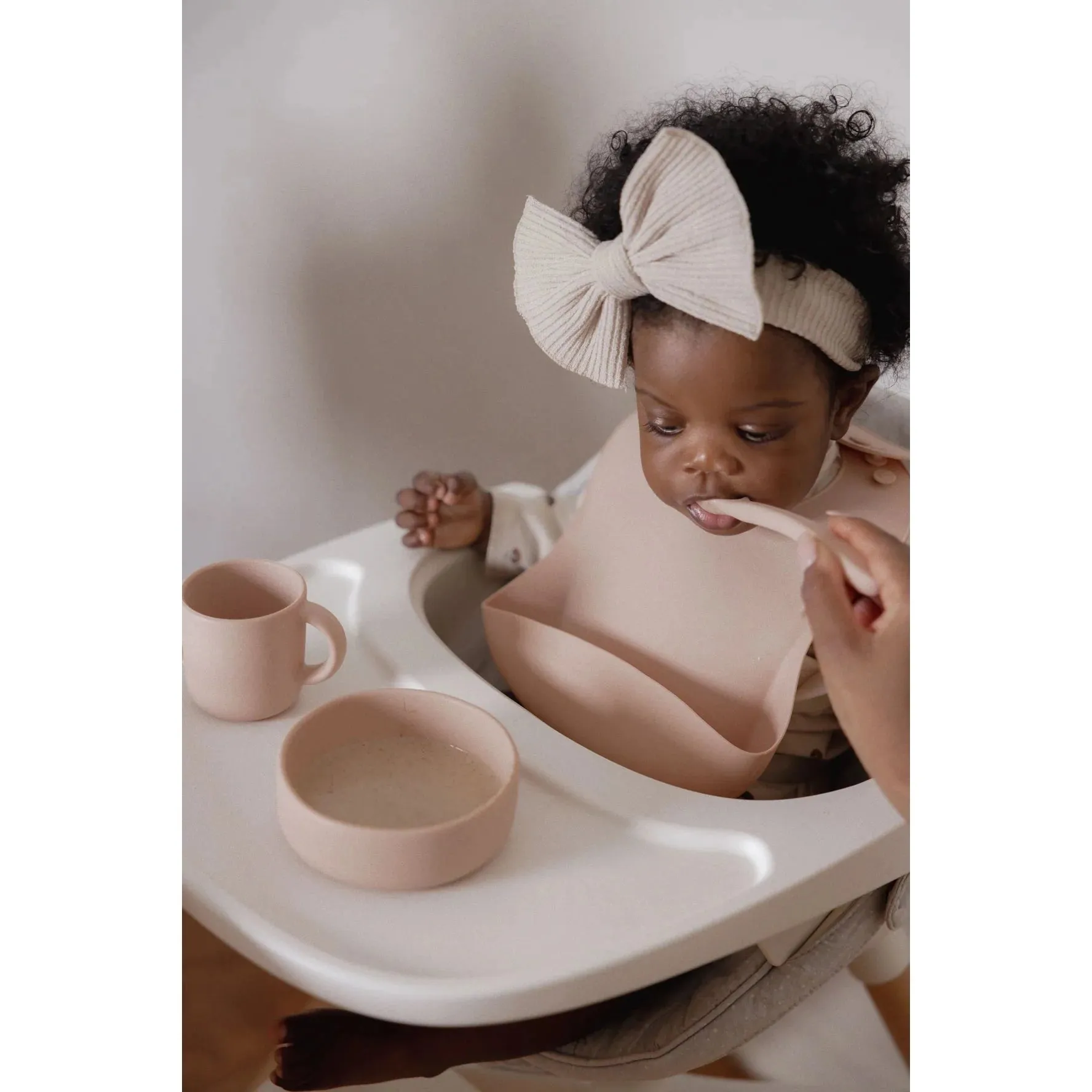 noüka Bib - Soft Blush