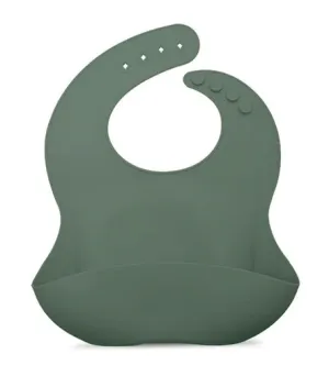 noüka | Silicone Feeding Bib | Fern