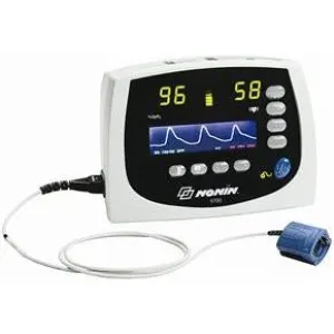 NONIN AVANT 9700 PORTABLE TABLETOP DIGITAL PULSE OXIMETER WITH WAVEFORM
