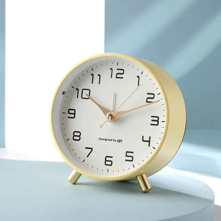 Nordic Luxury Mute Alarm Clock for Kids