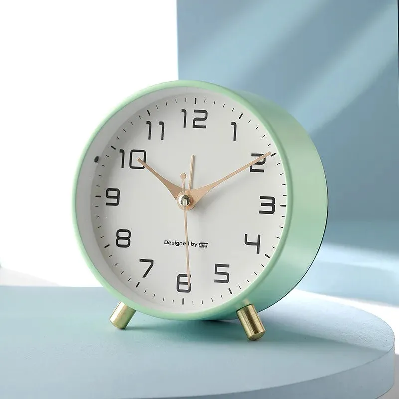 Nordic Luxury Mute Alarm Clock for Kids