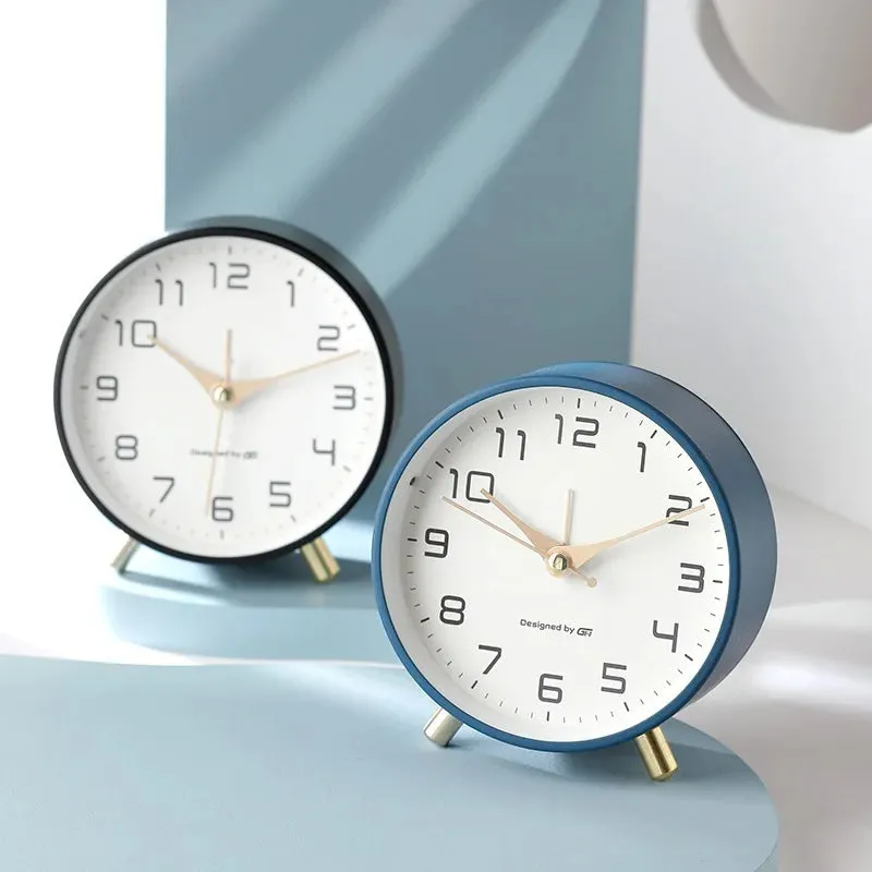 Nordic Luxury Mute Alarm Clock for Kids