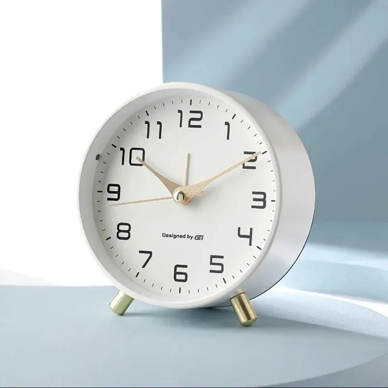 Nordic Luxury Mute Alarm Clock for Kids