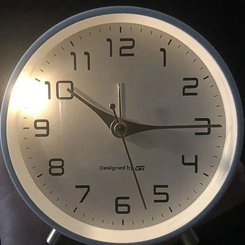 Nordic Luxury Mute Alarm Clock for Kids
