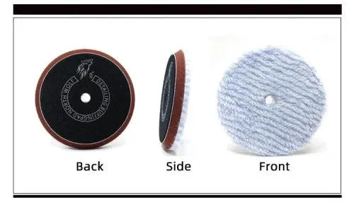 North Wolf Blue Hybrid Wool Pad, 6"