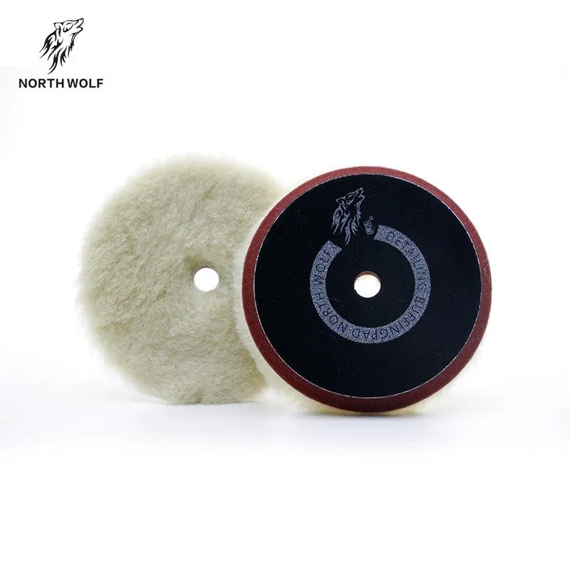 North Wolf High Nap Wool Pad With Foam, 12mm, 6"