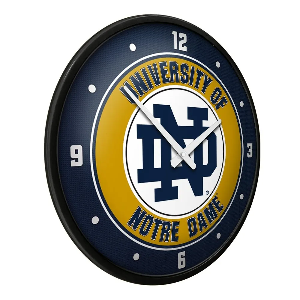 Notre Dame Fighting Irish: Modern Disc Wall Clock