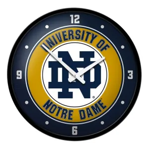 Notre Dame Fighting Irish: Modern Disc Wall Clock