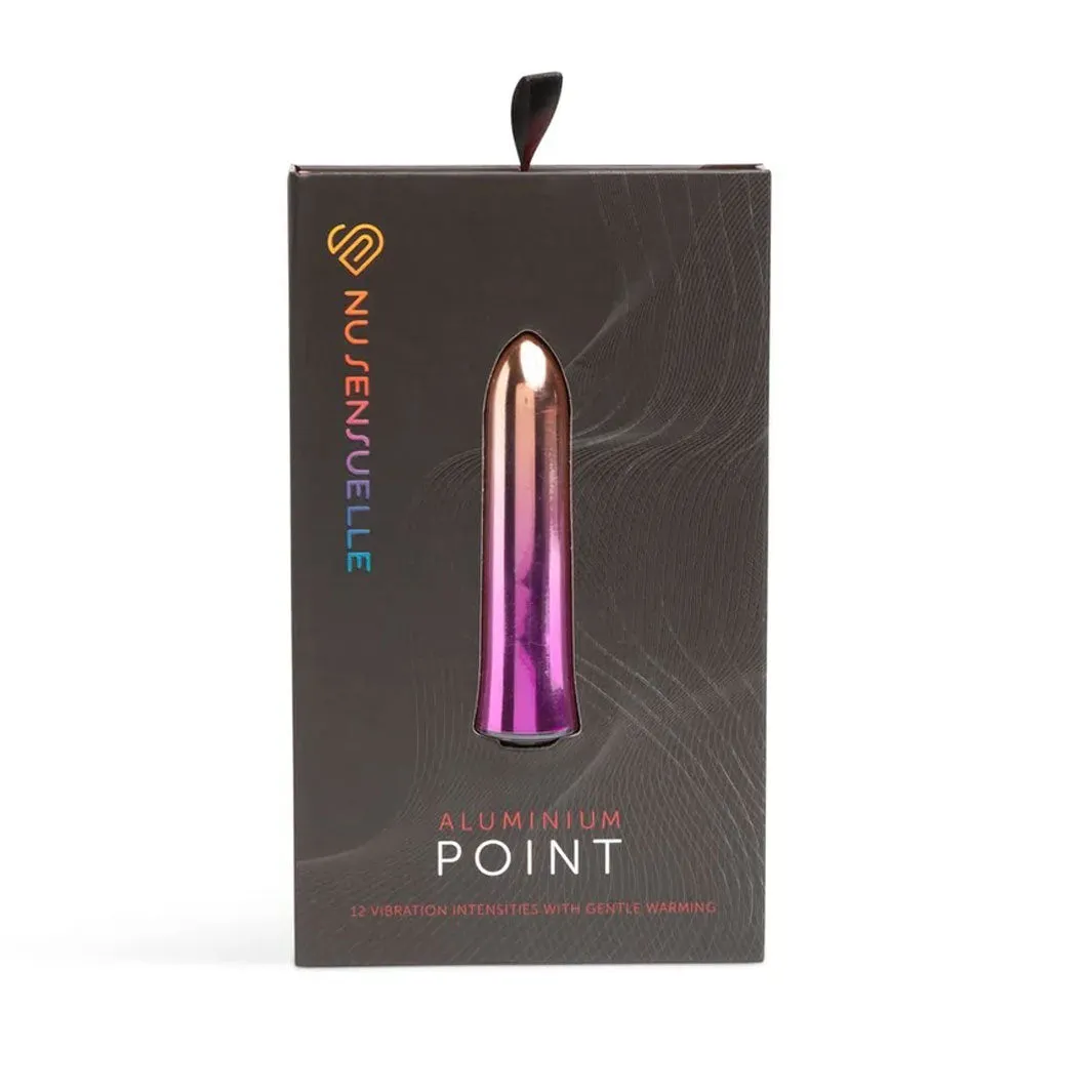 NU Sensuelle Aluminium Point Ombre Warming Bullet Vibrator