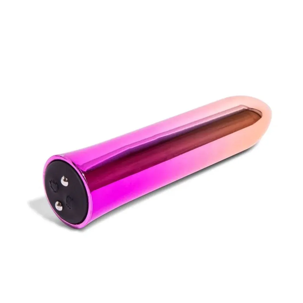 NU Sensuelle Aluminium Point Ombre Warming Bullet Vibrator