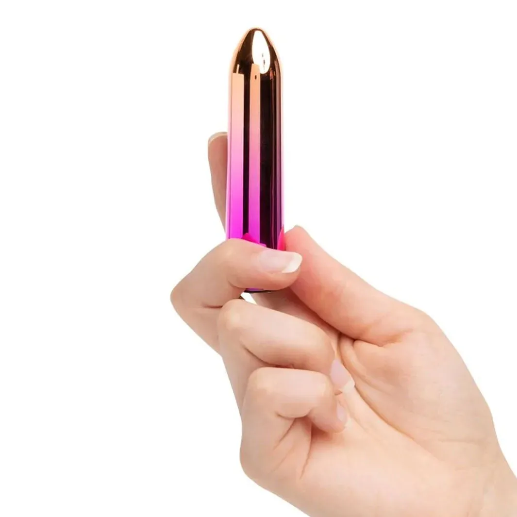 NU Sensuelle Aluminium Point Ombre Warming Bullet Vibrator