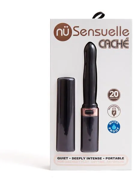 Nu Sensuelle Cache Rechargeable Covered Vibrator