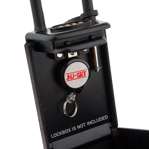 NuSet Smart-Box Series: Electronic Combination Lockbox, Combo Locking Shackle