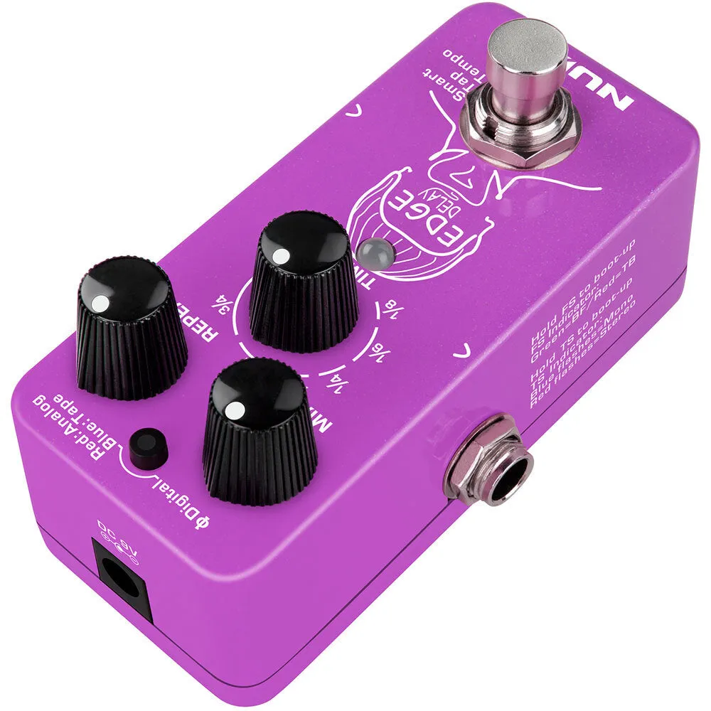 NUX Mini Core Series "Edge" 3-Mode Delay Effects Pedal