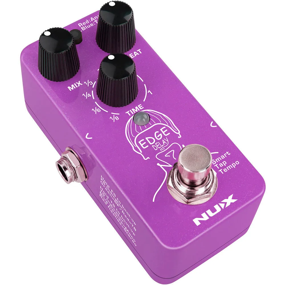 NUX Mini Core Series "Edge" 3-Mode Delay Effects Pedal
