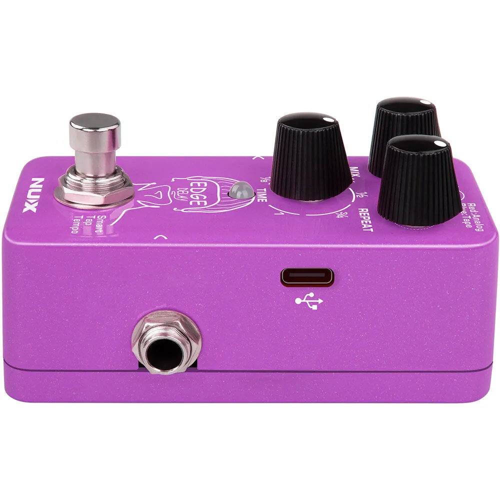 NUX Mini Core Series "Edge" 3-Mode Delay Effects Pedal
