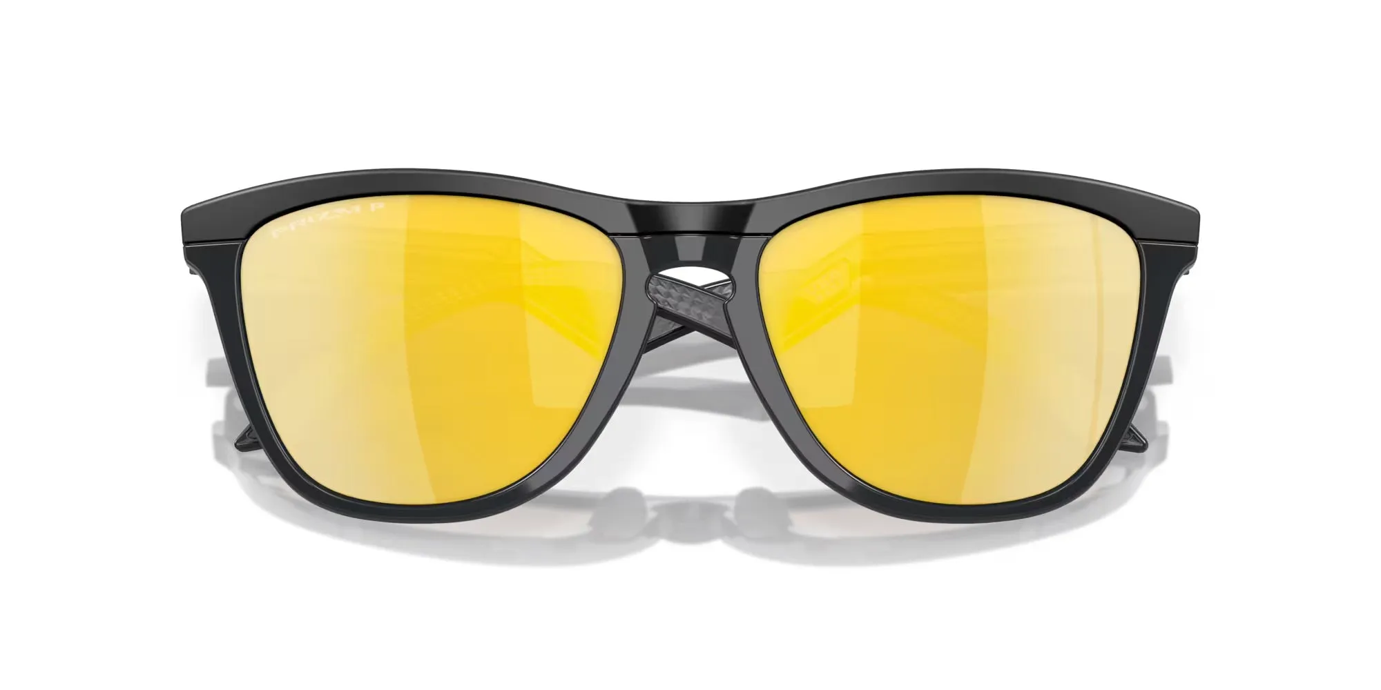 Oakley FrogSkins Hybrid Matte Black - Prizm 24K Polarized