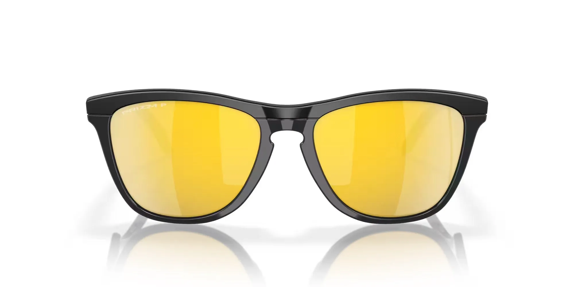 Oakley FrogSkins Hybrid Matte Black - Prizm 24K Polarized