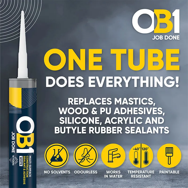 OB1 Multi-Surface Sealant & Construction Adhesive