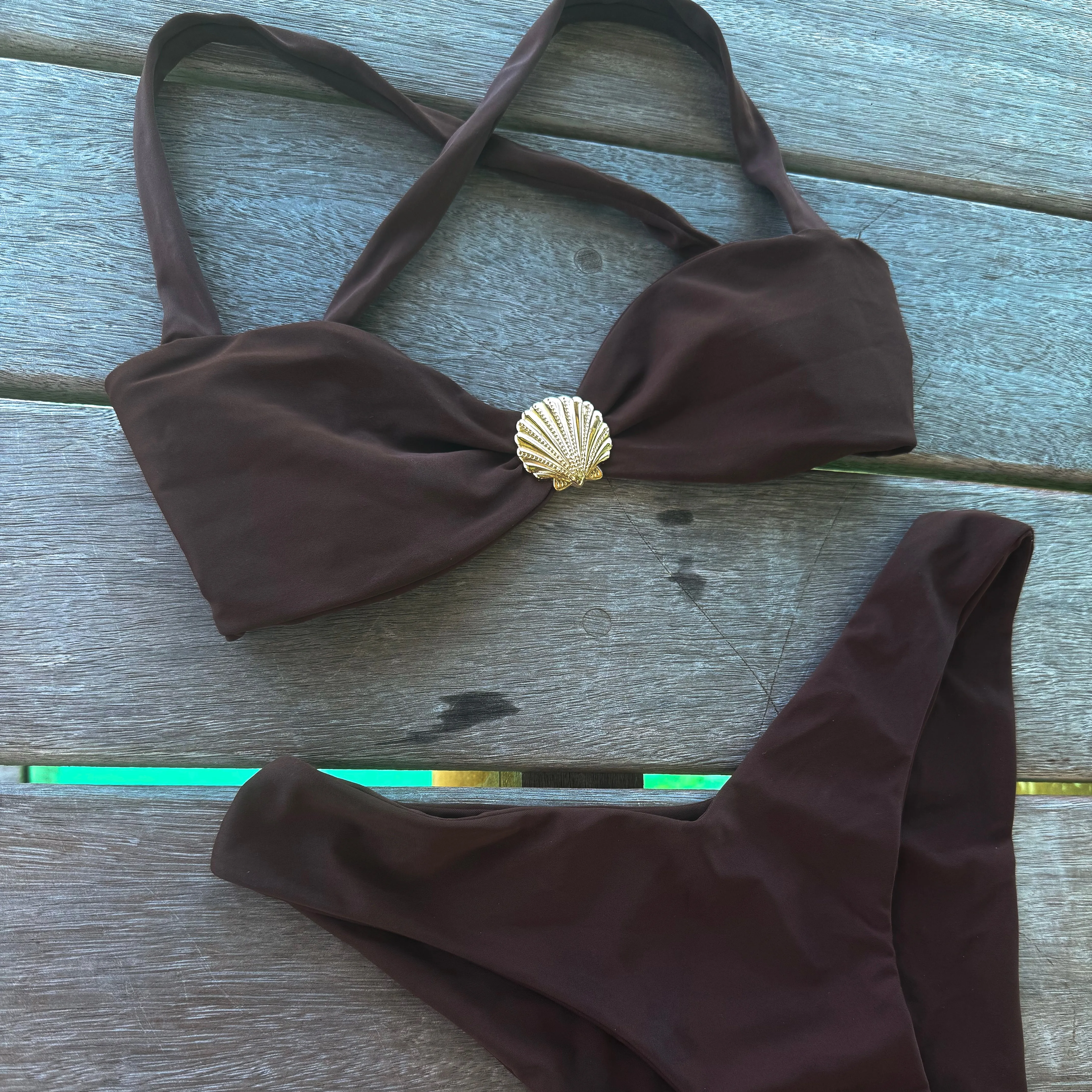 Oceana Top - Mocha Shine (LIMITED EDITION)