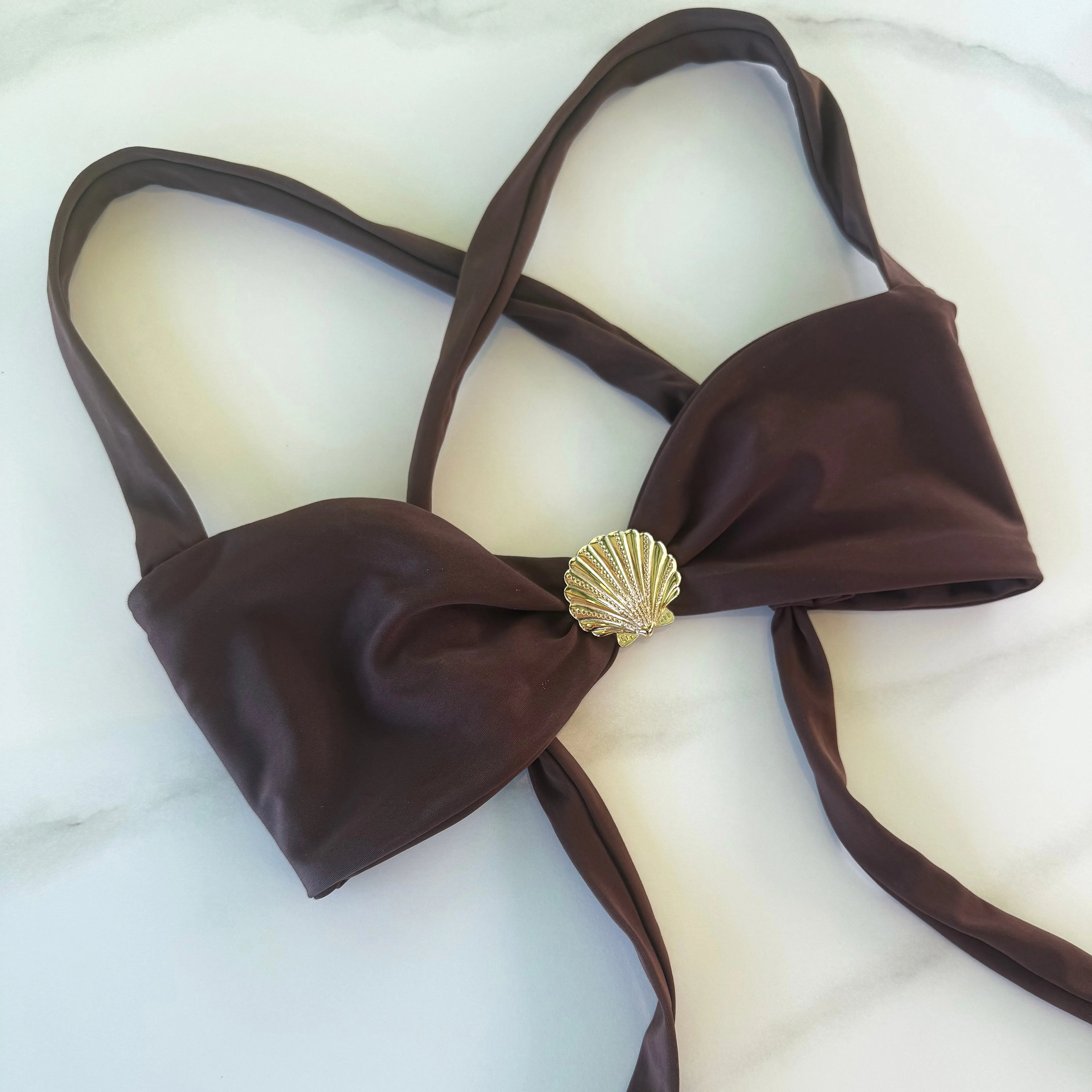 Oceana Top - Mocha Shine (LIMITED EDITION)