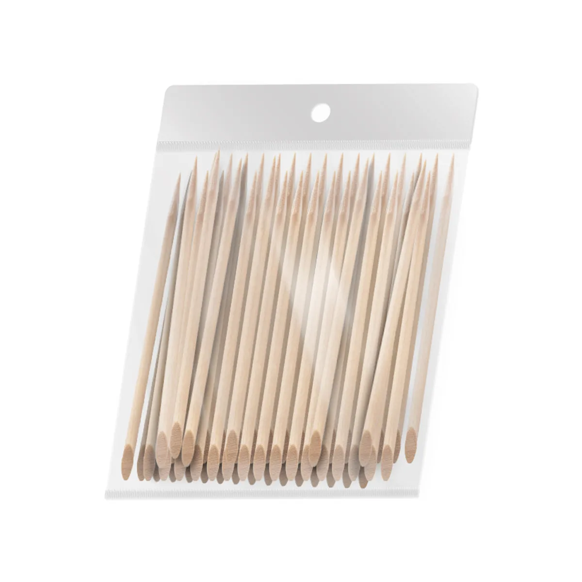Ocho Nails Wooden Manicure Cuticle Sticks 100pcs