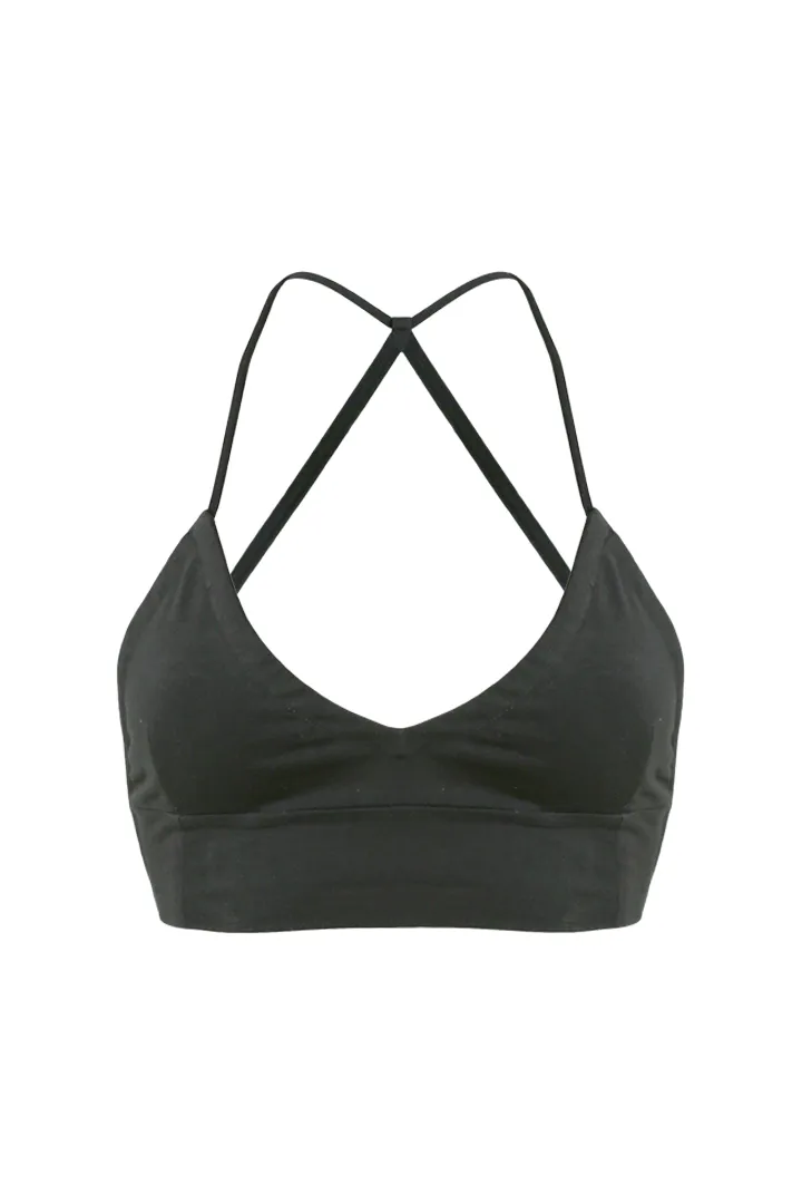 OCTAVIA Bralette in Black