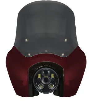 OG Softail Low Rider S Complete T-Sport Fairing Kit - Midnight Crimson