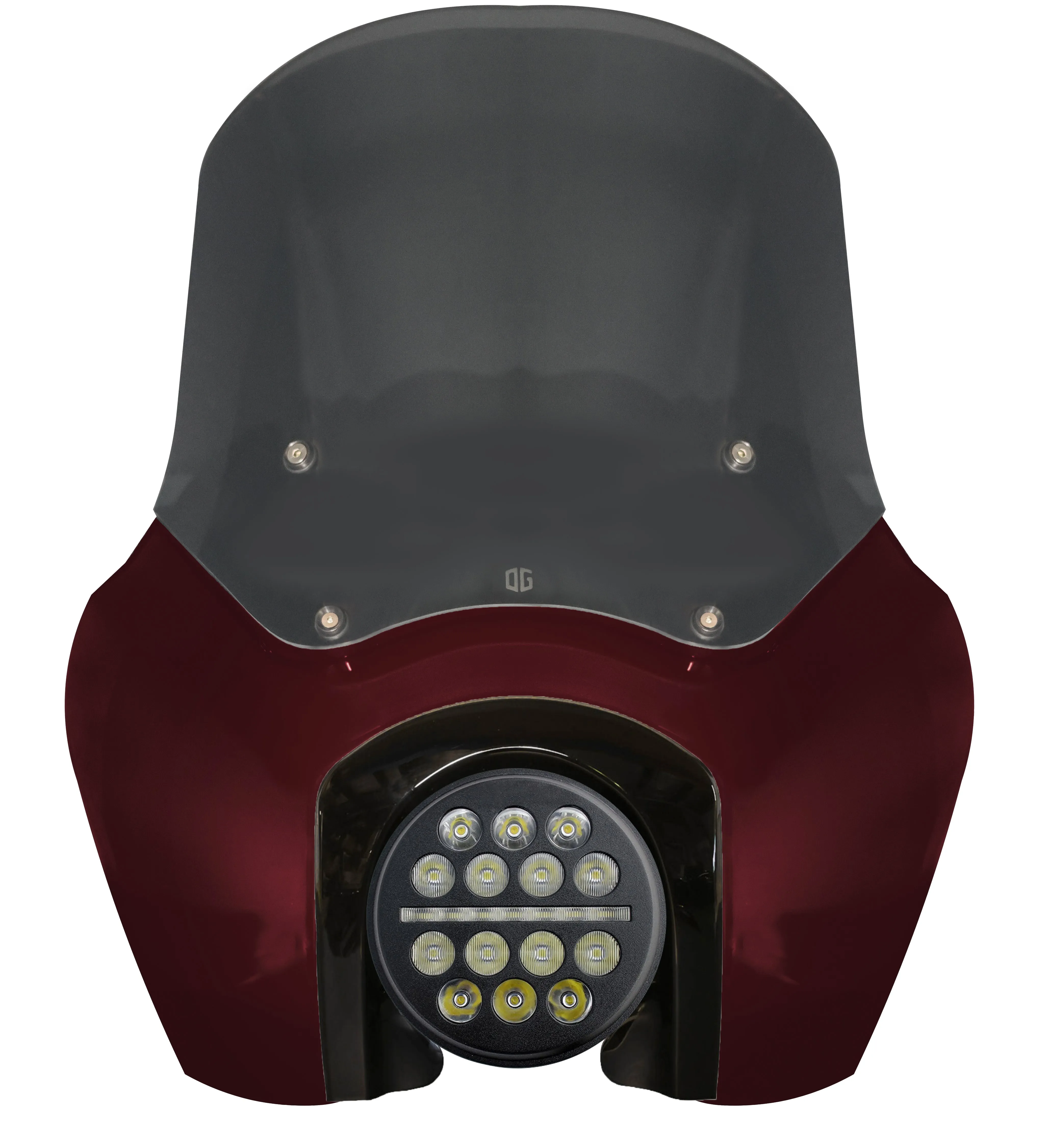 OG Softail Low Rider S Complete T-Sport Fairing Kit - Midnight Crimson
