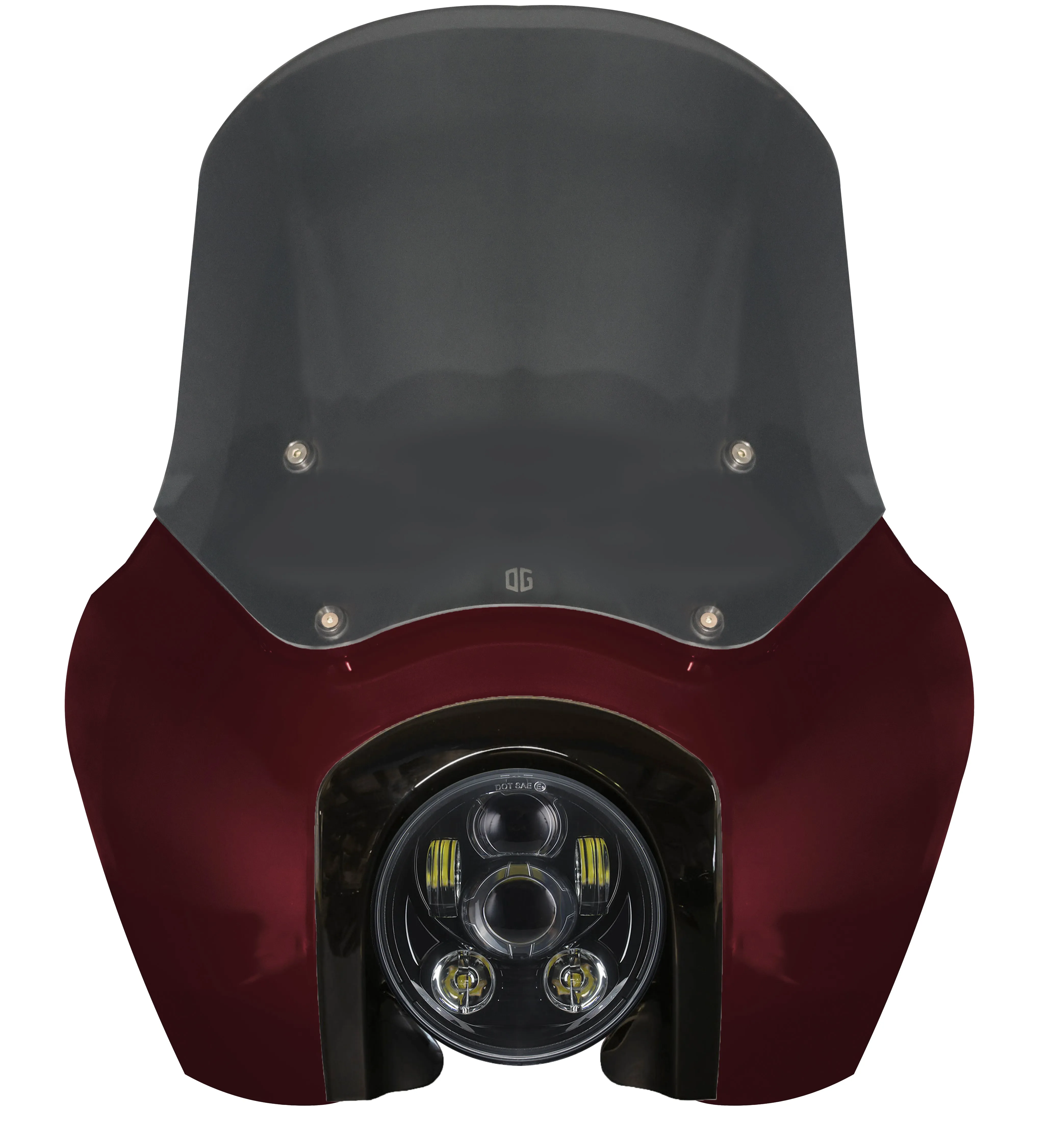 OG Softail Low Rider S Complete T-Sport Fairing Kit - Midnight Crimson