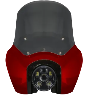 OG Softail Low Rider S Complete T-Sport Fairing Kit - Red Rock