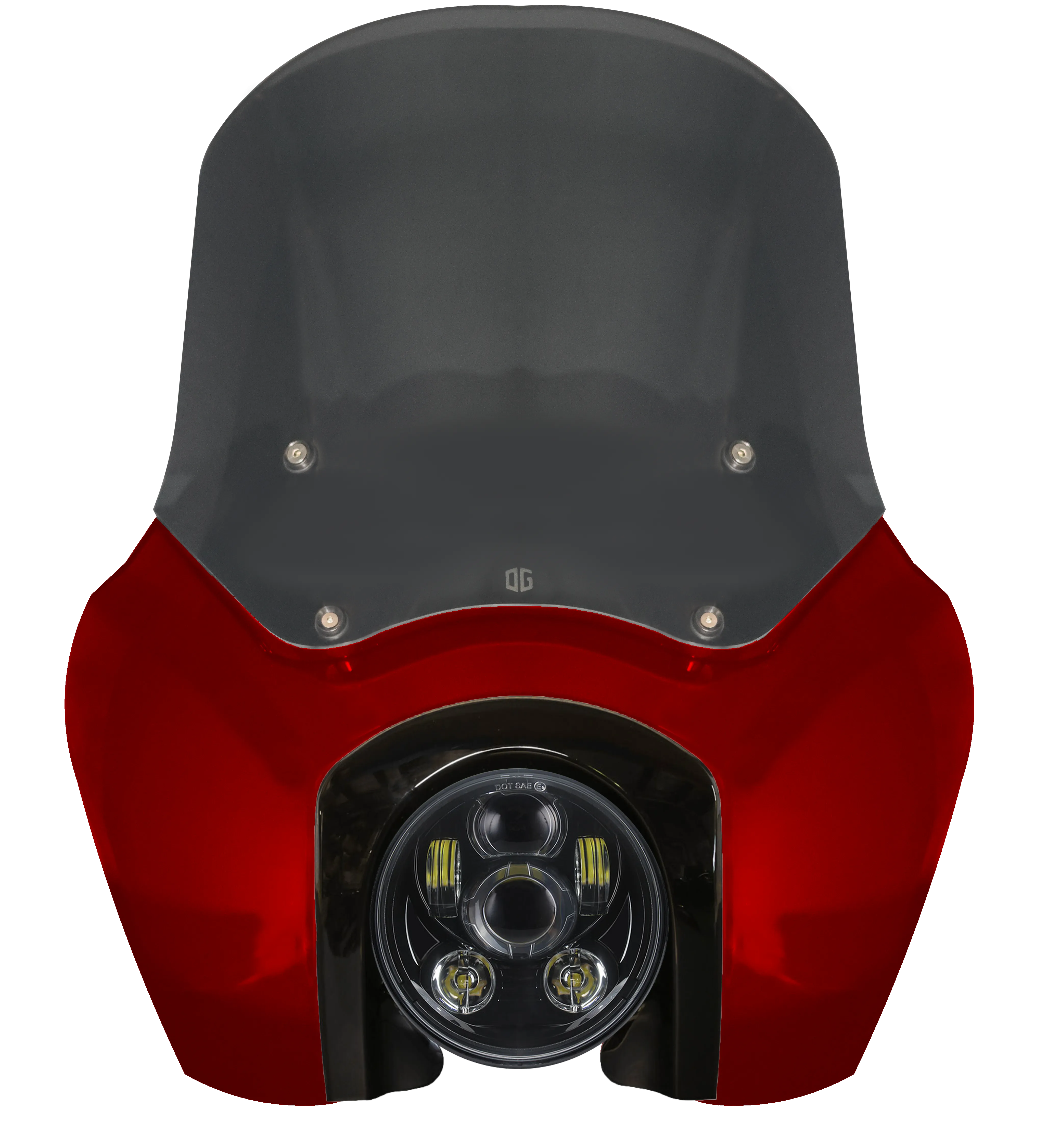 OG Softail Low Rider S Complete T-Sport Fairing Kit - Red Rock