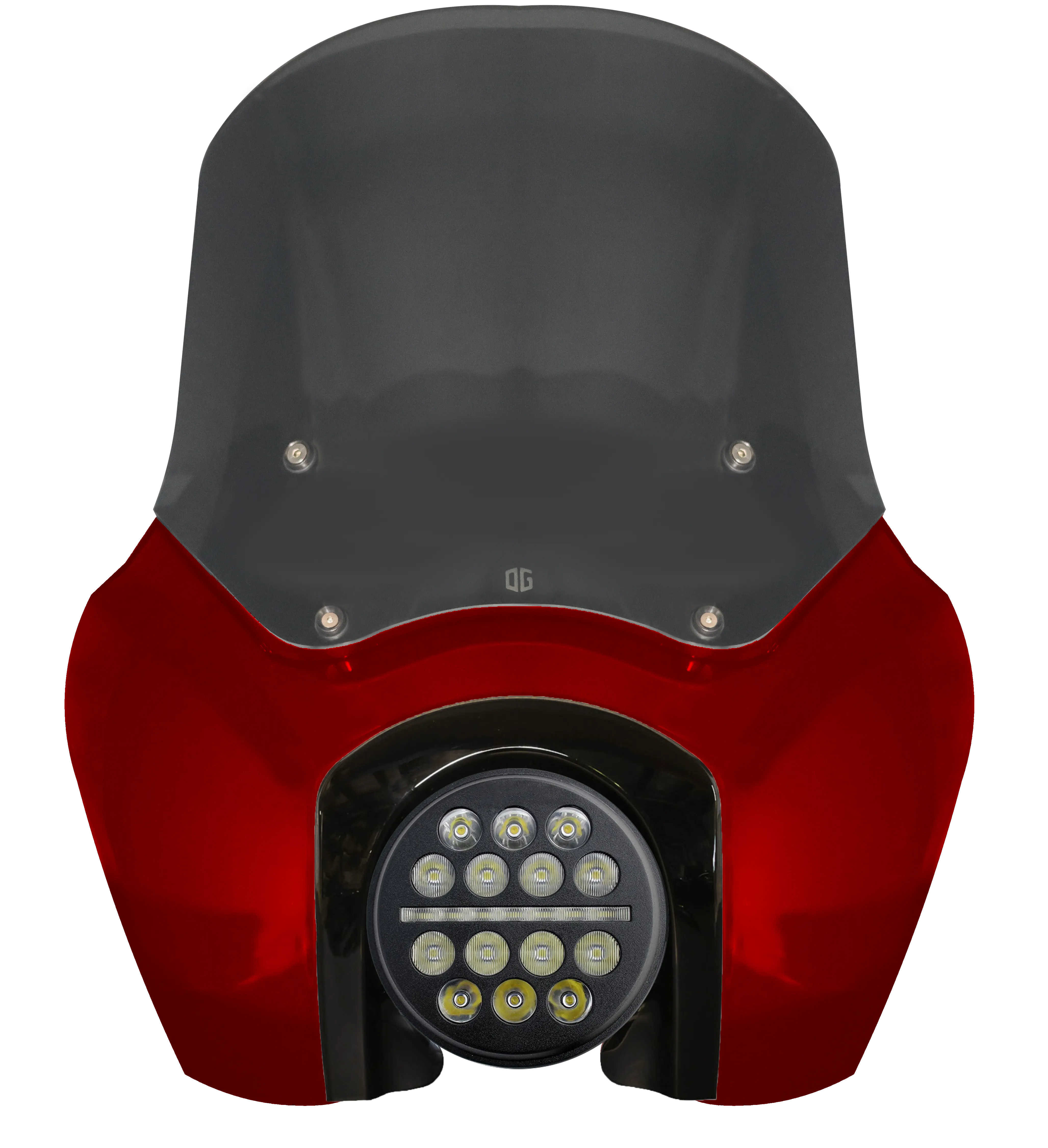 OG Softail Low Rider S Complete T-Sport Fairing Kit - Red Rock