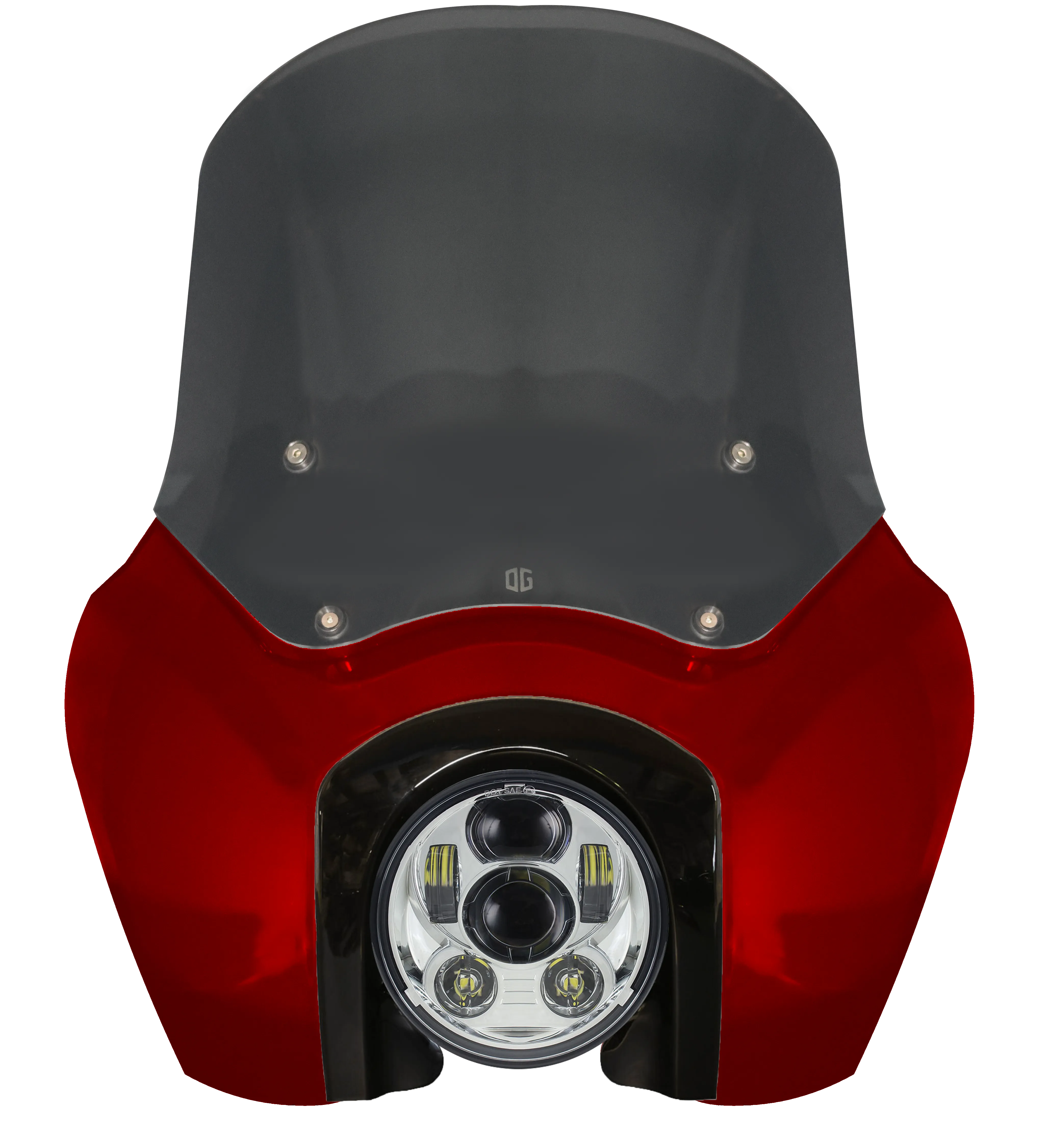 OG Softail Low Rider S Complete T-Sport Fairing Kit - Red Rock