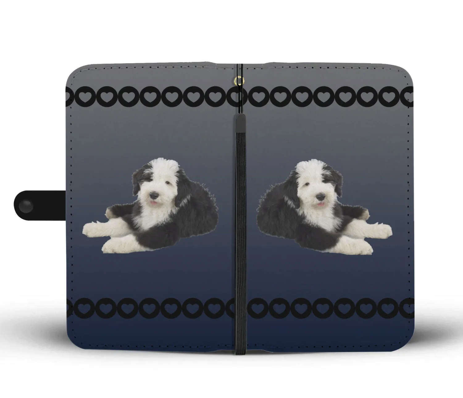 Old English Sheepdog Phone Case Wallet