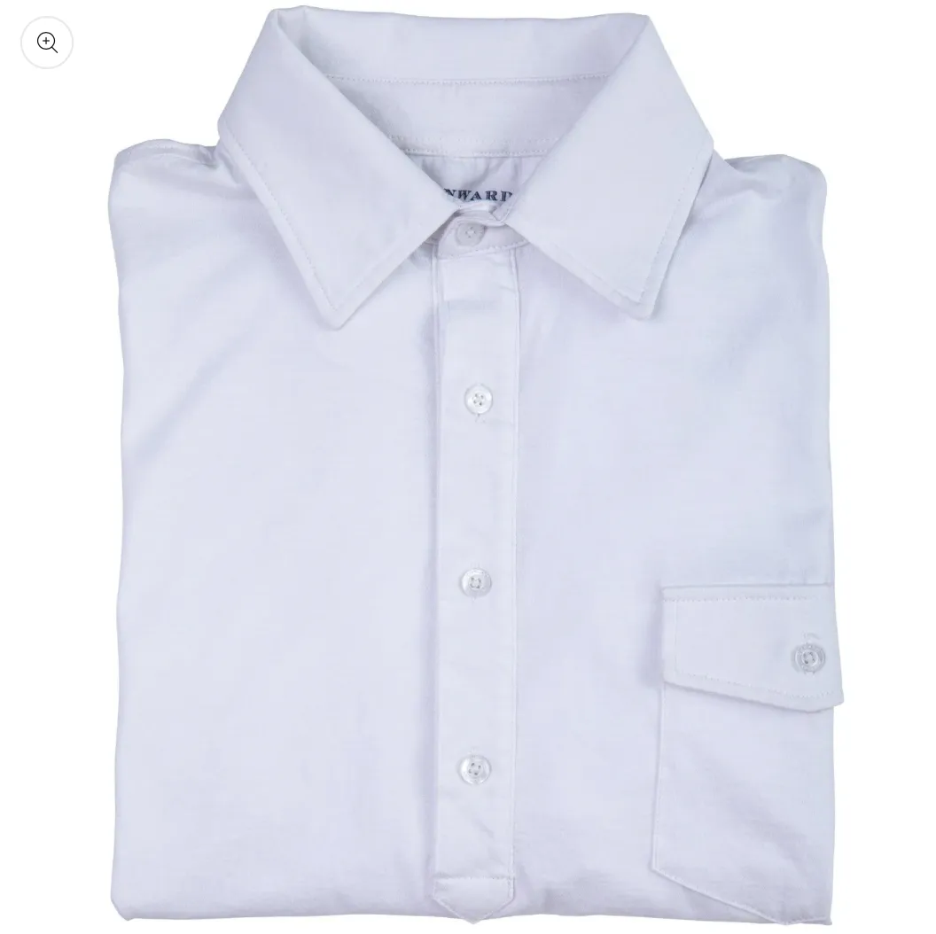 Old School Polo-White