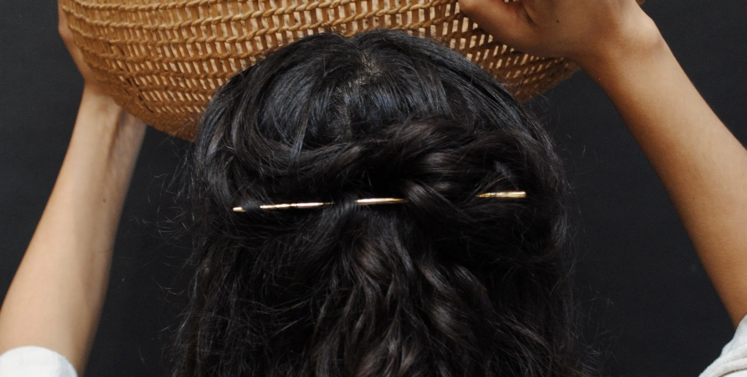 Olive Hair Pin