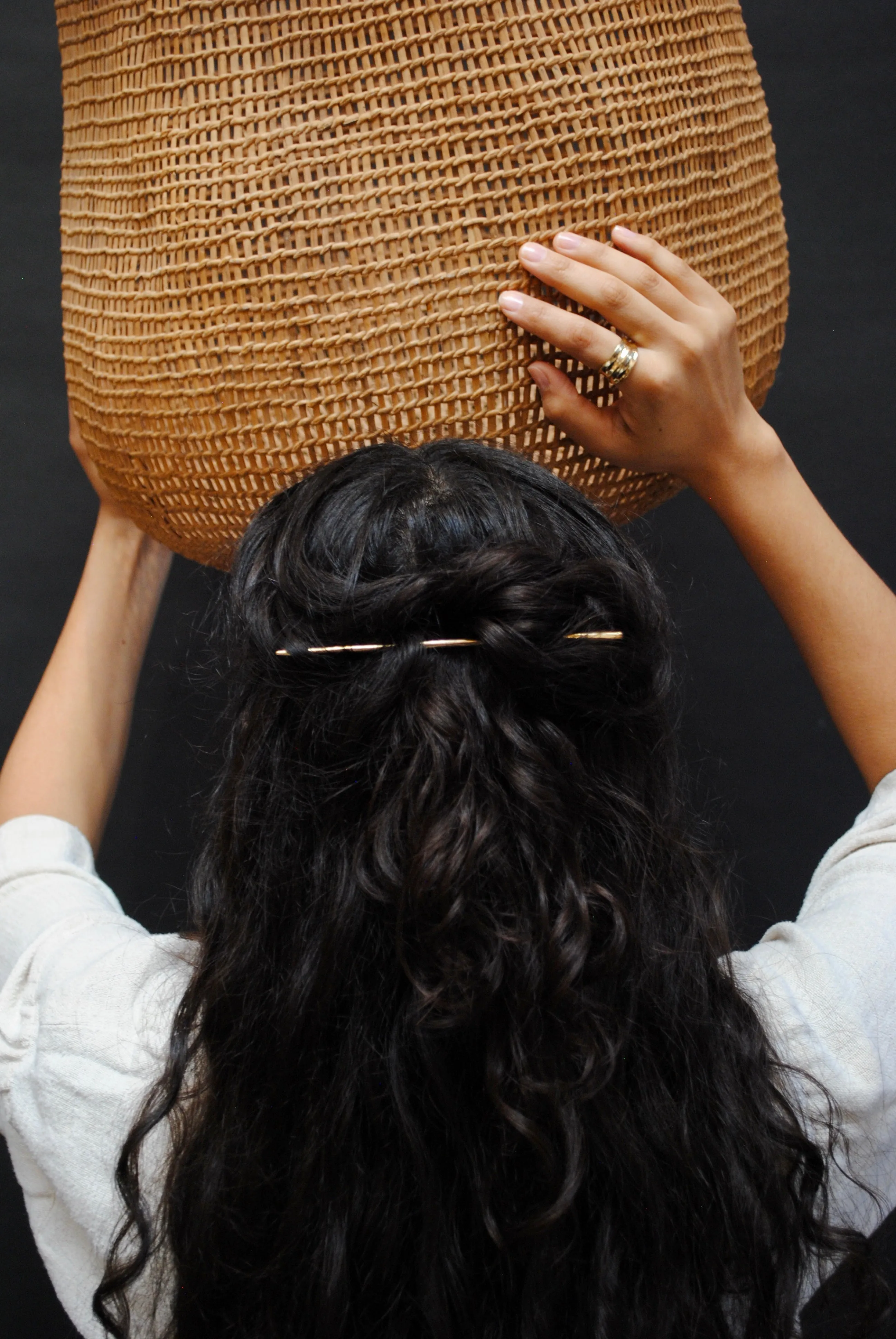 Olive Hair Pin