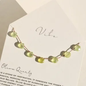 OLIVE QUARTZ 7 STONE