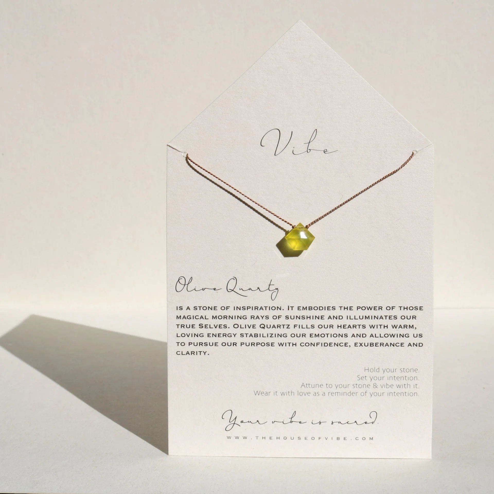OLIVE QUARTZ