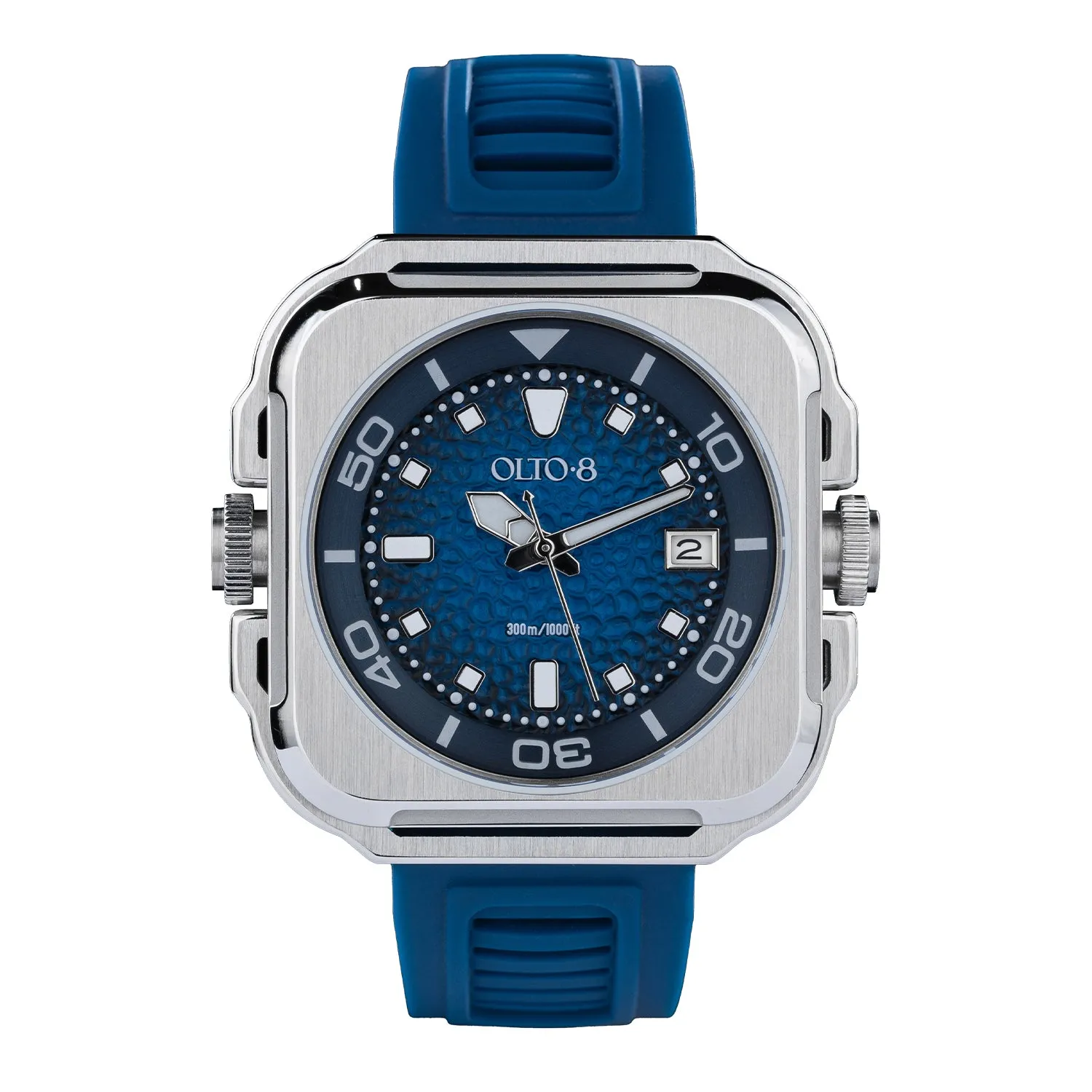 OLTO-8 Coral Steward Diving Automatic Watch Marine Blue