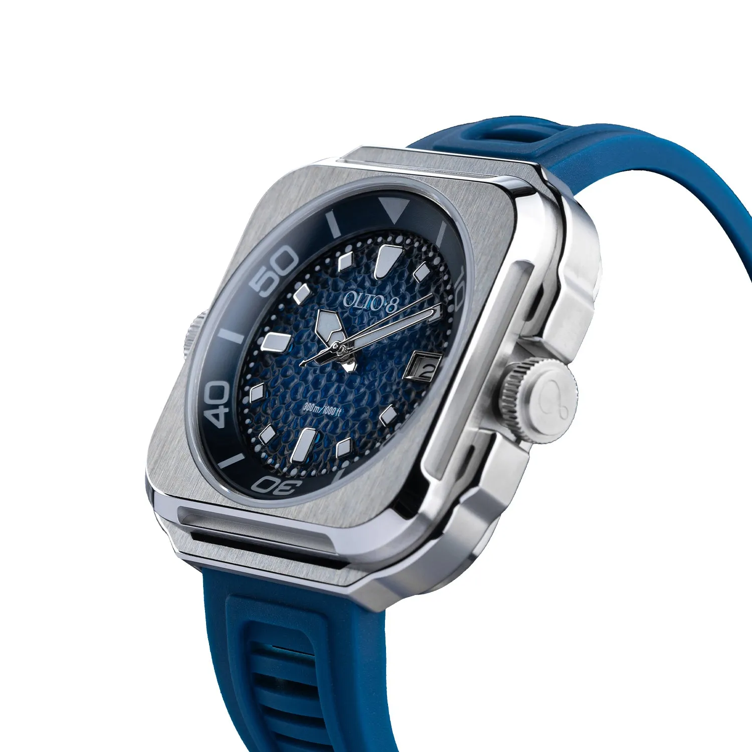 OLTO-8 Coral Steward Diving Automatic Watch Marine Blue