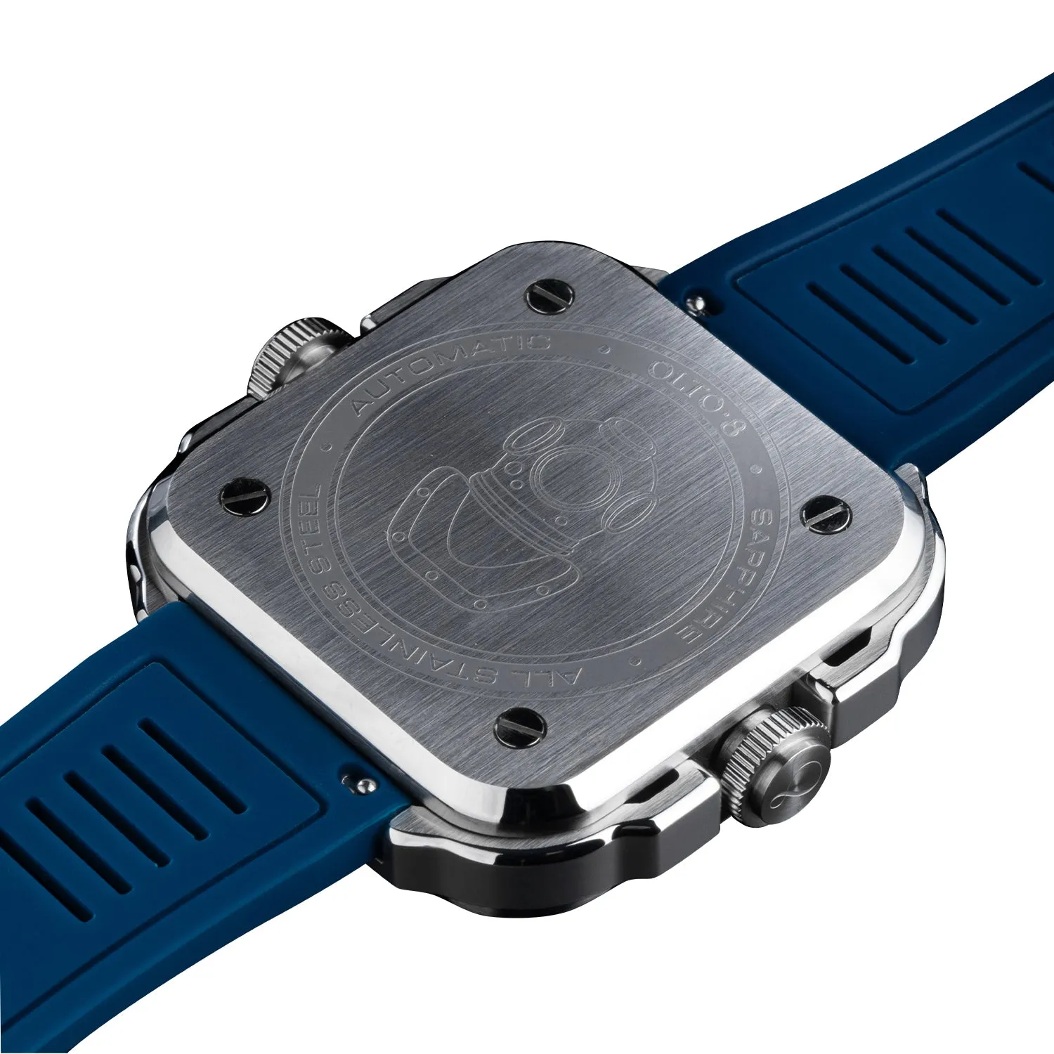 OLTO-8 Coral Steward Diving Automatic Watch Marine Blue