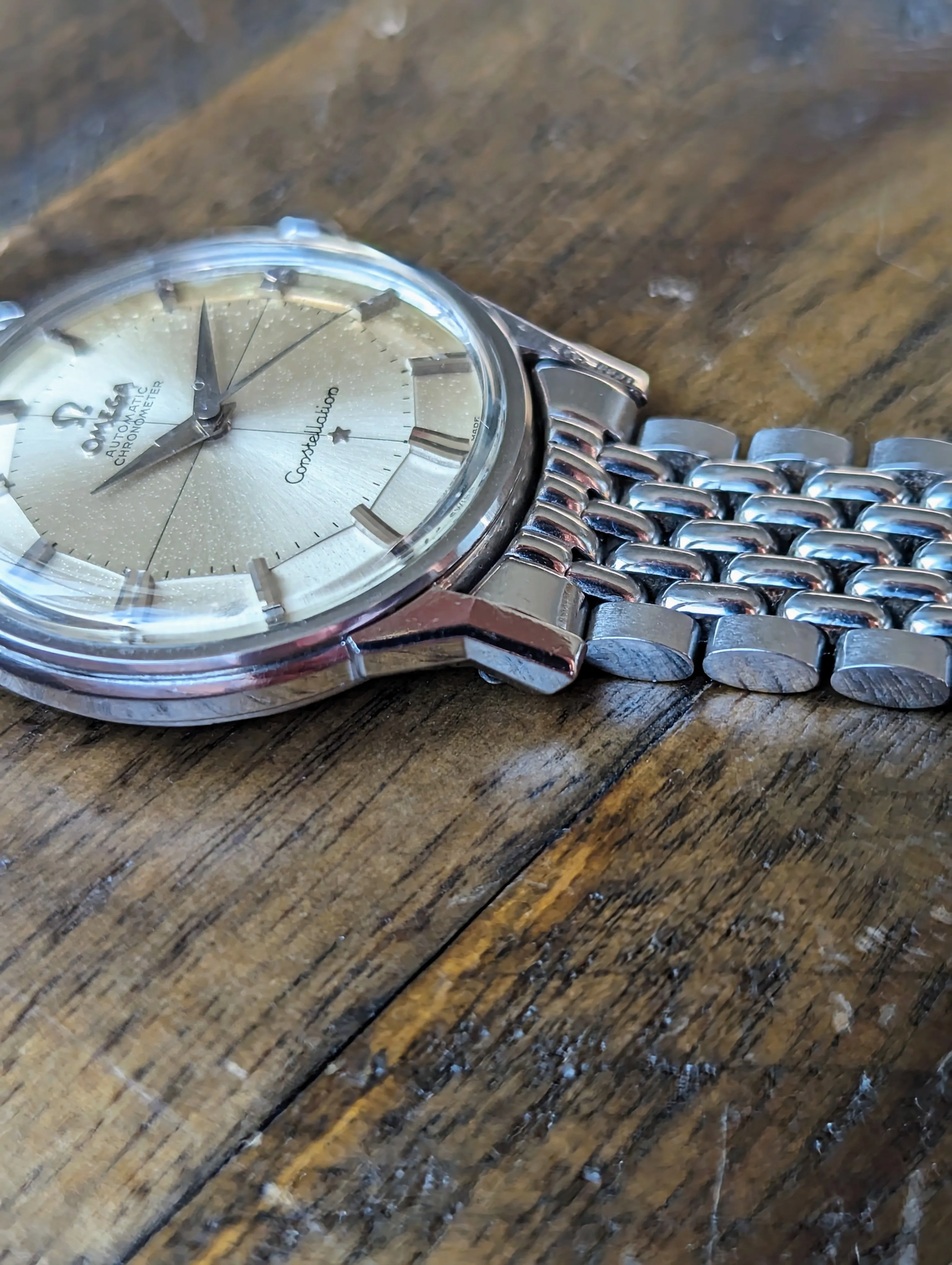 Omega Constellation 167.005 - Pie Pan w/ BOR Bracelet.
