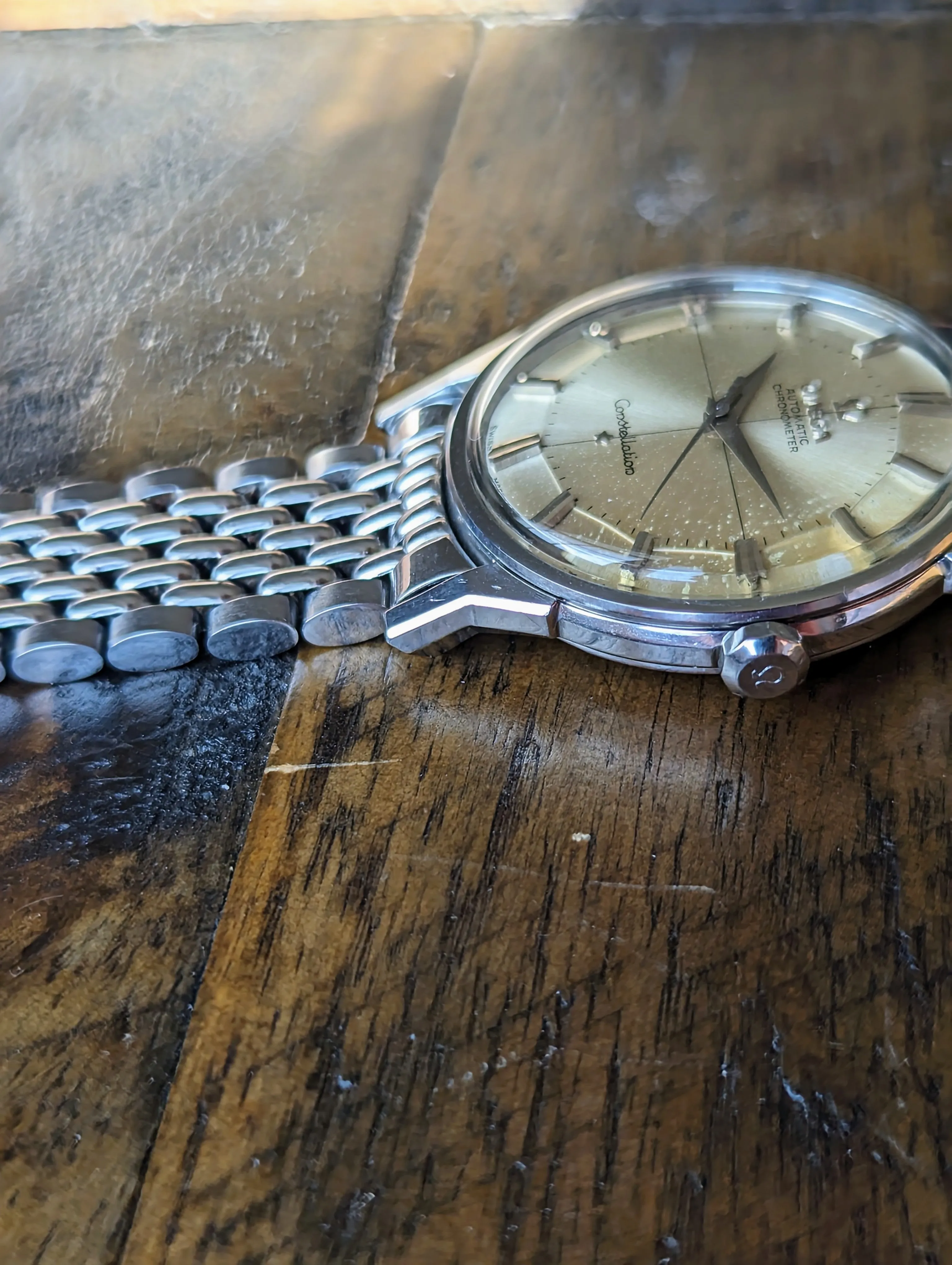 Omega Constellation 167.005 - Pie Pan w/ BOR Bracelet.