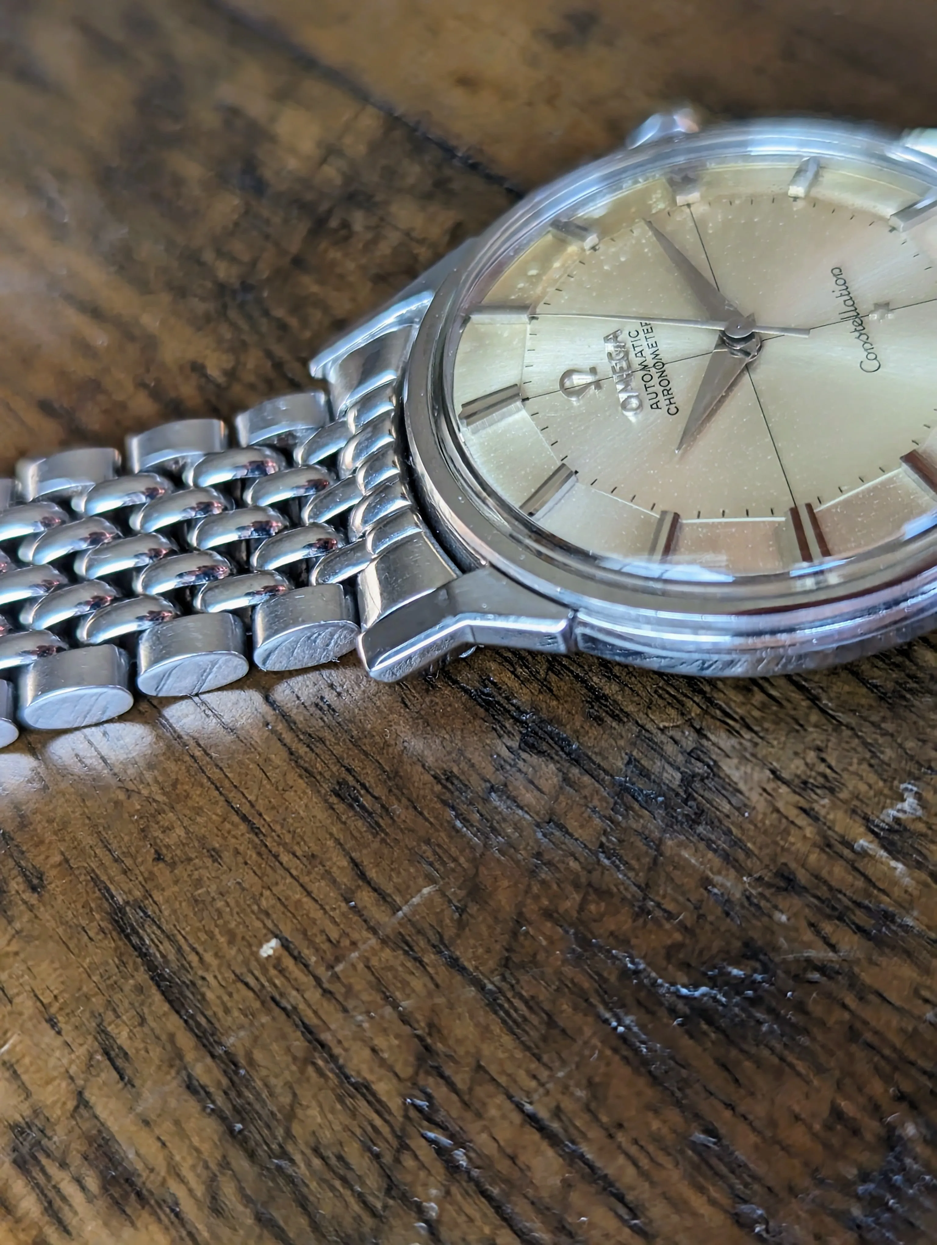 Omega Constellation 167.005 - Pie Pan w/ BOR Bracelet.