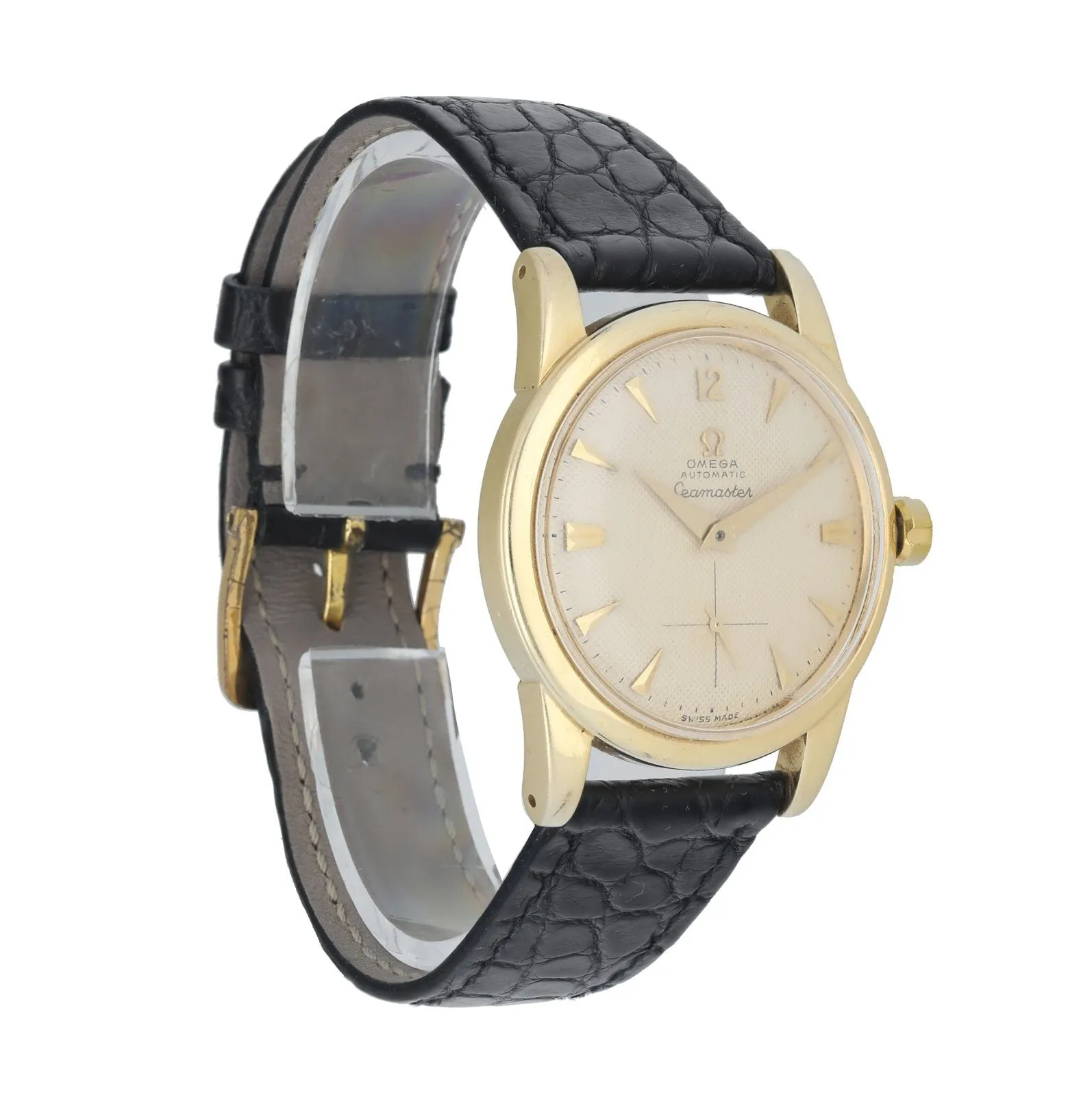 Omega Seamaster 2576 14K Gold Plated Mens Watch